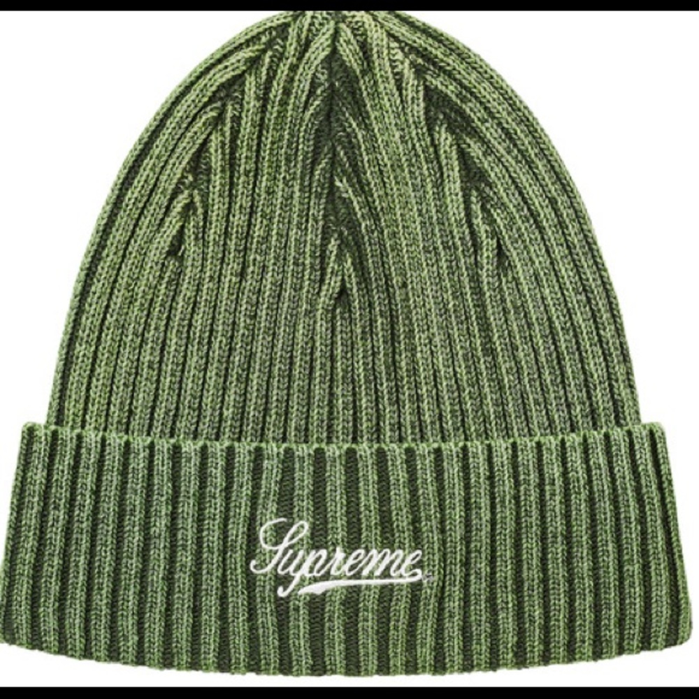 Supreme bleached rib beanie